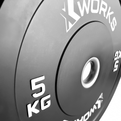 XWORKS Siyah Antrenman Bumper Plaka (Çift) (XW121000) 5KG