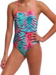 Funkita STP Ripple Reflect Kız Çocuk Çift Çapraz Askılı Mayo