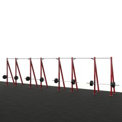 XWORKS 8 Bacak 4 İstasyon Dar Tip Rig Sistemi (FWXN008) BEYAZ