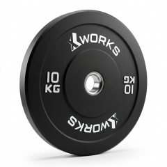 XWORKS Siyah Antrenman Bumper Plaka (Çift) (XW121000) 10KG