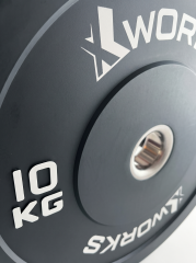 XWORKS Siyah Antrenman Bumper Plaka (Çift) (XW121000) 10KG