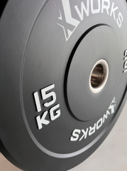 XWORKS Siyah Antrenman Bumper Plaka (Çift) (XW121000) 15KG