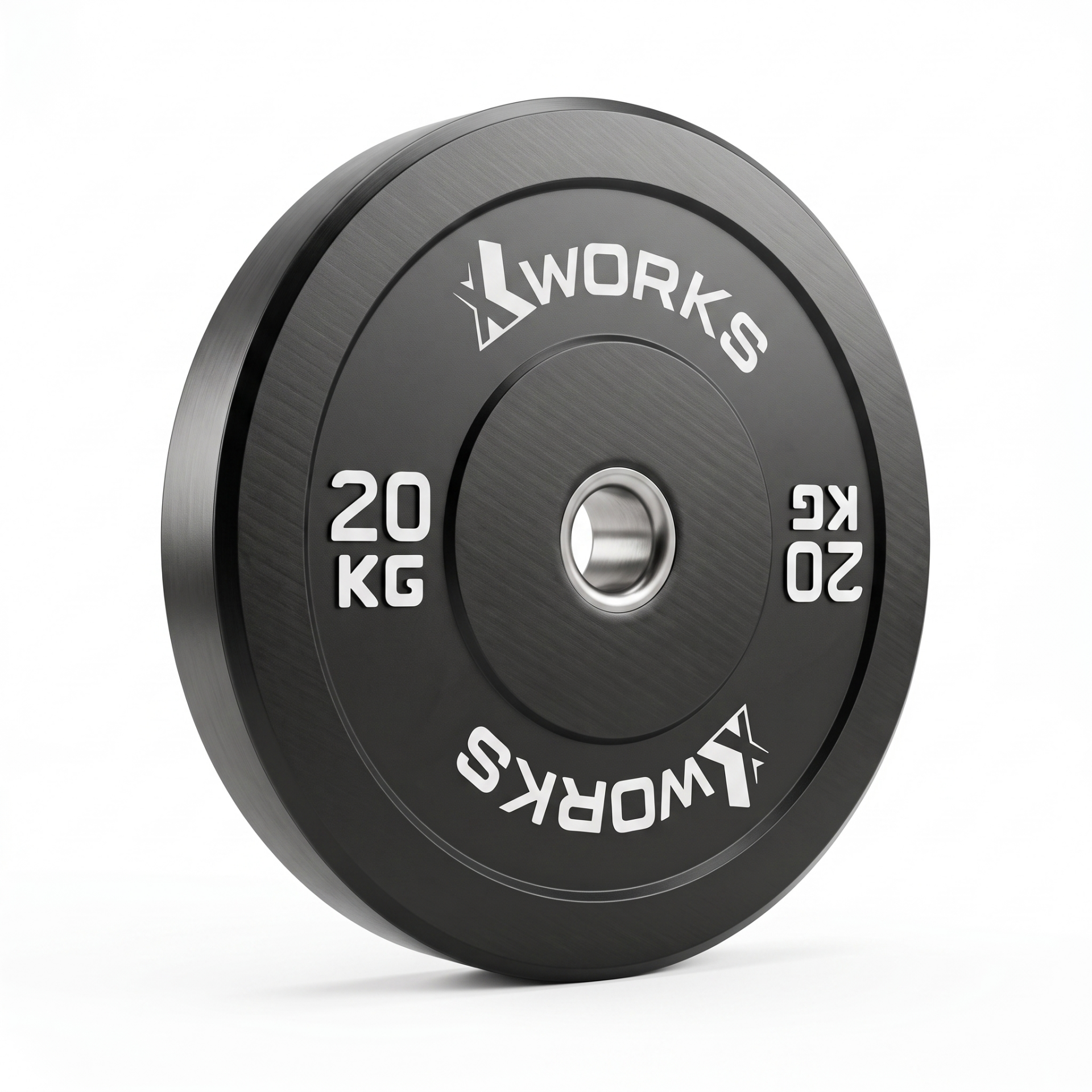XWORKS Siyah Antrenman Bumper Plaka (Çift) (XW121000) 20KG