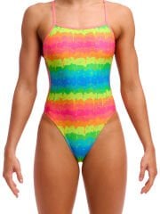 Funkita TW Melting Mayhem Kadın Sırtı Örgülü Arkası Açık Mayo