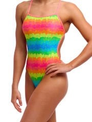 Funkita TW Melting Mayhem Kadın Sırtı Örgülü Arkası Açık Mayo