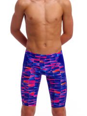 Funky Trunks Training Jammers Warped Waves  – Erkek Çocuk Uzun Antrenman Jammer Mayosu