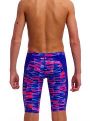 Funky Trunks Training Jammers Warped Waves  – Erkek Çocuk Uzun Antrenman Jammer Mayosu