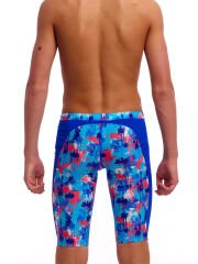 Funky Trunks Training Jammers Messy Messy Messy – Erkek Çocuk Uzun Antrenman Jammer Mayosu