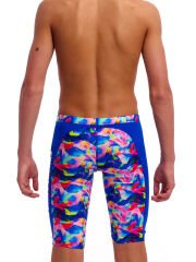Funky Trunks Training Jammers Wet Wave – Erkek Çocuk Uzun Antrenman Jammer Mayosu
