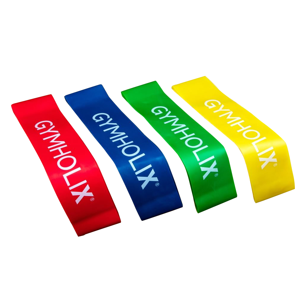 GYMHOLIX® Booty Bands 4’lü Set – Kalça, Glute & Alt Vücut Direnç Bandı