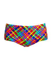 Funky Trunks Sidewinder Trunks Bread Basket– Erkek Çocuk Slim Kesim Yüzme Mayosu