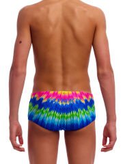 Funky Trunks Sidewinder Trunks Fly Time – Erkek Çocuk Slim Antrenman Mayosu