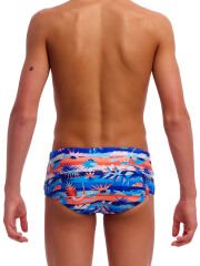 Funky Trunks Sidewinder Trunks Forever Fossil – Erkek Çocuk Slim Antrenman Mayosu