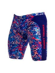 Funky Trunks Training Jammers Mad Cat– Erkek Diz Boyu Antrenman Mayosu
