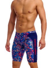 Funky Trunks Training Jammers Mad Cat– Erkek Diz Boyu Antrenman Mayosu