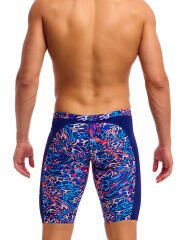 Funky Trunks Training Jammers Mad Cat– Erkek Diz Boyu Antrenman Mayosu
