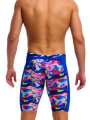 Funky Trunks Training Jammers Wet Wave – Erkek Diz Boyu Antrenman Mayosu