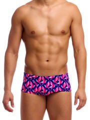 Funky Trunks Classic Trunks Ho Hum - Klor Dirençli, Ekolojik Tasarım Erkek Antrenman Mayosu
