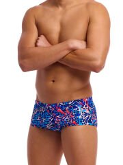 Funky Trunks Classic Trunks Mad Cat - Klor Dirençli, Ekolojik Tasarım Erkek Antrenman Mayosu