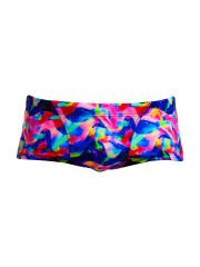Funky Trunks Classic Trunks Wet Wave - Klor Dirençli, Ekolojik Tasarım Erkek Antrenman Mayosu