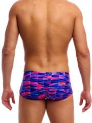 Funky Trunks Classic Trunks Warped Waves - Klor Dirençli, Ekolojik Tasarım Erkek Antrenman Mayosu