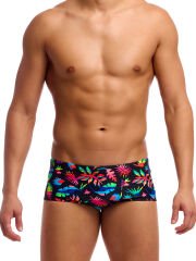 Funky Trunks Classic Trunks Lost Leaf - Klor Dirençli, Ekolojik Tasarım Erkek Antrenman Mayosu