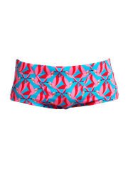 Funky Trunks Classic Trunks Hummy Bunny - Klor Dirençli, Ekolojik Tasarım Erkek Antrenman Mayosu