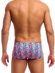 Funky Trunks Classic Trunks Hummy Bunny - Klor Dirençli, Ekolojik Tasarım Erkek Antrenman Mayosu