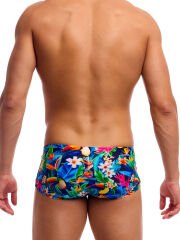 Funky Trunks Classic Trunks Birdie Wordie - Klor Dirençli, Ekolojik Tasarım Erkek Antrenman Mayosu