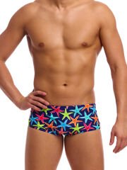 Funky Trunks Sidewinder Trunks Starry Night - Klor Dirençli, Ekolojik Tasarım Erkek Antrenman Mayosu