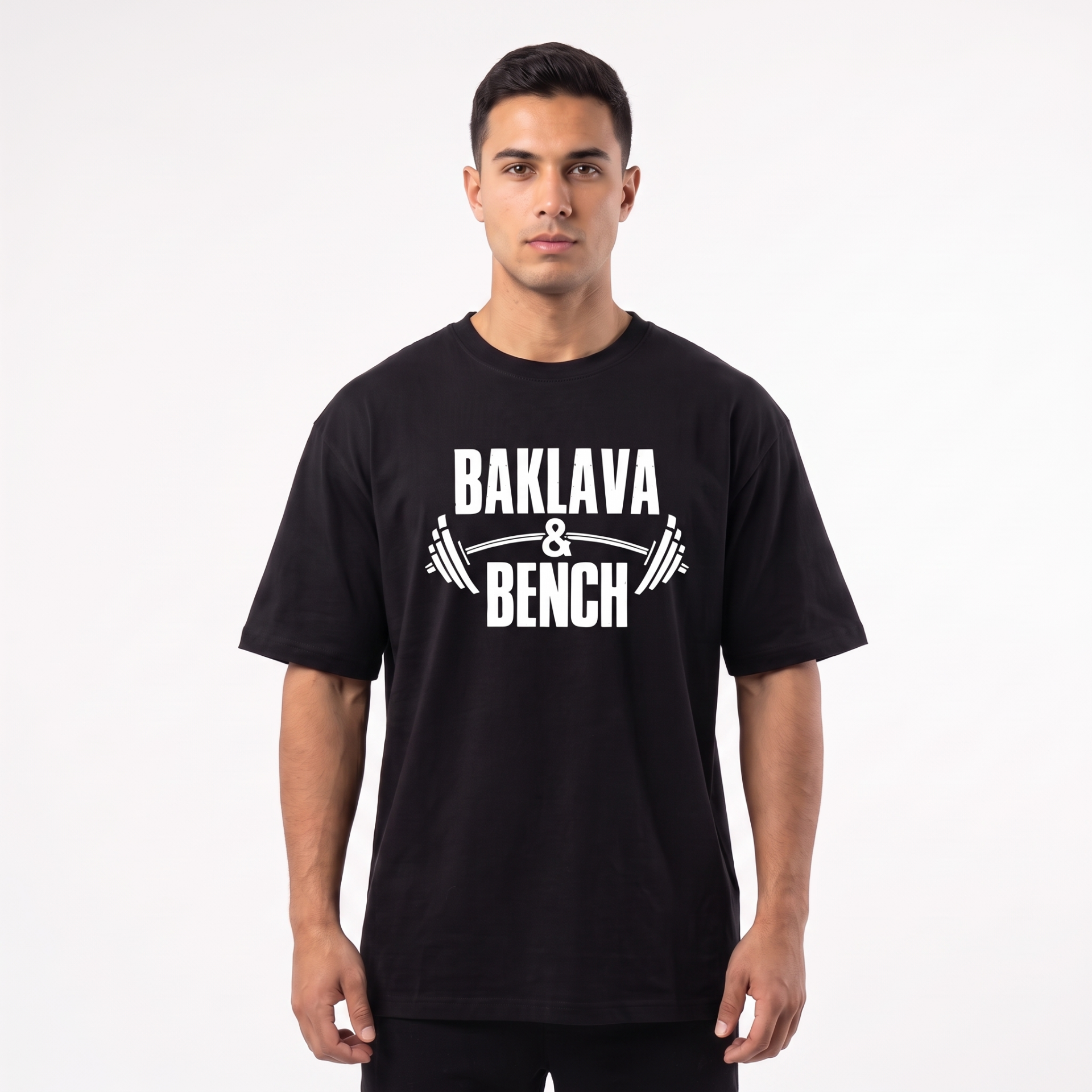 GYMHOLIX® Baklava and Bench – Spor Tişörtü (T-Shirt) (TGX0007)