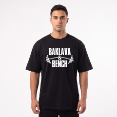 GYMHOLIX® Baklava and Bench – Spor Tişörtü (T-Shirt) (TGX0007)