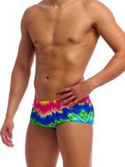 Funky Trunks Sidewinder Trunks Fly Time - Klor Dirençli, Ekolojik Tasarım Erkek Antrenman Mayosu