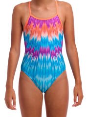 Funkita SS Birdie Bird Kız Çocuk Antrenman Mayosu – İnce Askılı Yüzücü Mayosu | Renkli ve Konforlu Tasarım