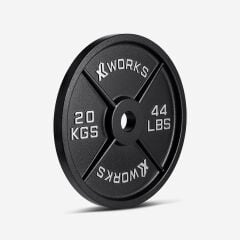 XWORKS Demir Döküm Plaka – Olympic Weight Plates (Çift) (XW3500000) 20KG