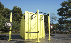 GYMHOLIX® FastBox STD | Taşınabilir Konteyner Fitness İstasyonu (GCXXF060)