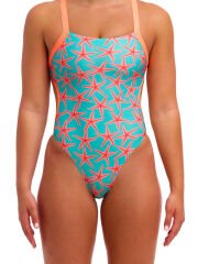 Funkita BF Star Party Kadın Antrenman Mayosu – Şık Tasarım & C-Infinity Klor Dayanımlı