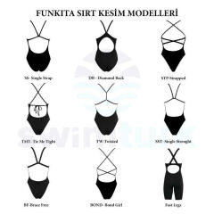 Funkita BF Star Party Kadın Antrenman Mayosu – Şık Tasarım & C-Infinity Klor Dayanımlı